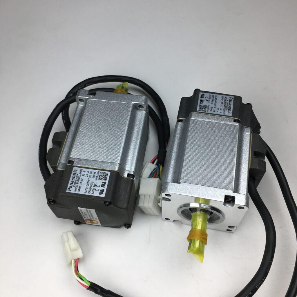 Panasonic AC-servomotor met zichtbare bedrading