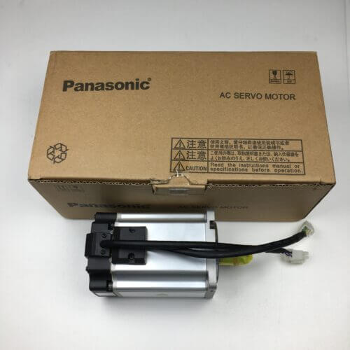 Servomotor Panasonic sobre fondo blanco. Servomotor Panasonic sobre fondo blanco.