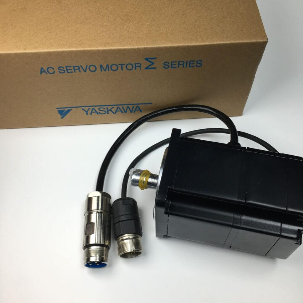 Yaskawa servomotor met lijn met pakket