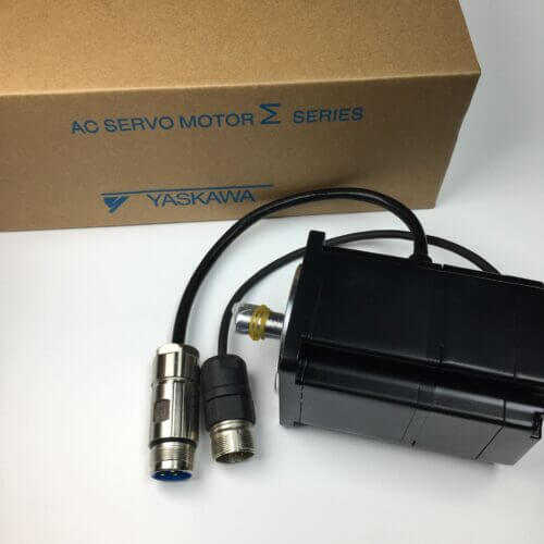 Yaskawa servo motor with line with package Yaskawa servo motor with line with package