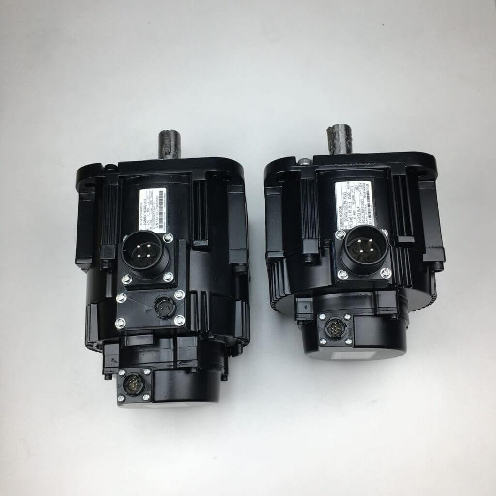 quelques servomoteurs Yaskawa
